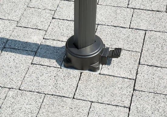 Basplatta för parasoll - Universal - Silver - Robust stöd