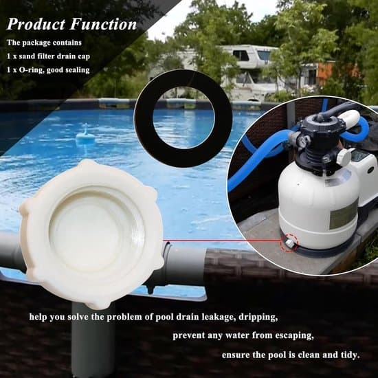 Dräneringsventilskydd med O-ring - Intex 11456 pool