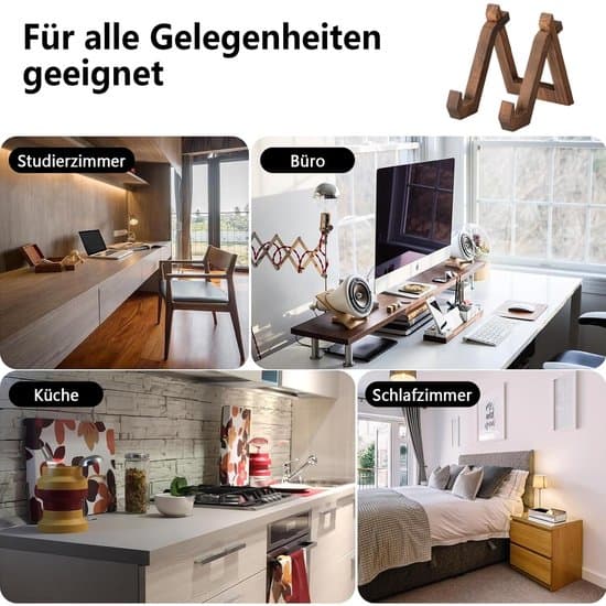 - Sammenklappelig bogstander - Bogholder i træ