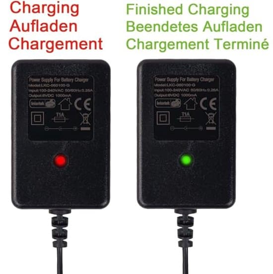 6V Oplader til Elektriske Legetøjsbiler - Batterioplader til Børn