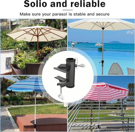 Balkonparasolfod, parasolfod, terrasseparasolfod, strandparasolfod