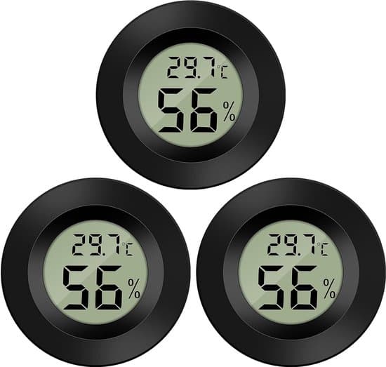 6 Mini LCD Digitale Termometre/Hygrometre