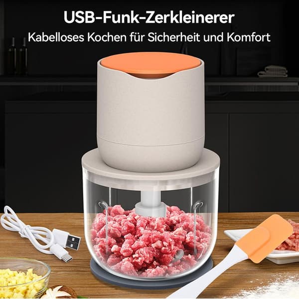 Multifunktionel foodprocessor, miniblender, kødhakker til babymad