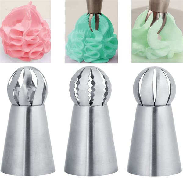 3-delat tyllset, lättanvända blomtyllar, cupcake-dekorationsset