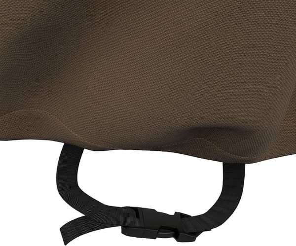 Amazon Basic kulgrillovertræk, 67 cm i diameter, hvid.