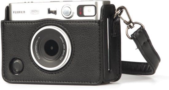 Etui egnet til Fujifilm Instax Mini EVO - PU læderetui - Cover - Sort