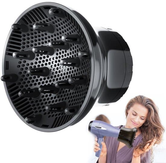 Universal hårdiffuser, hårdiffuser, hårtørrer diffuser tilbehør, 1,57-2,7 tommer, velegnet til styling af krøllet eller bølget hår.