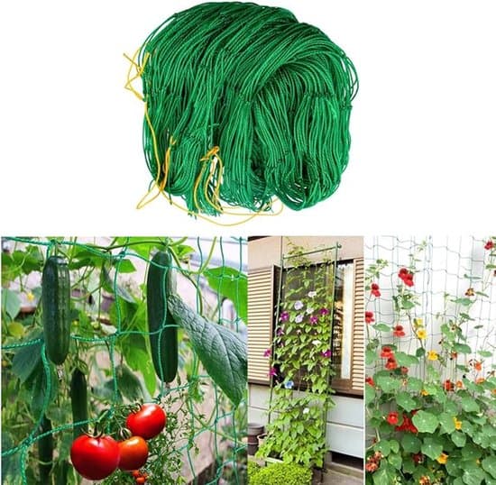 3m x 2m Grön Klätterväxt & Gurka Spaljénät