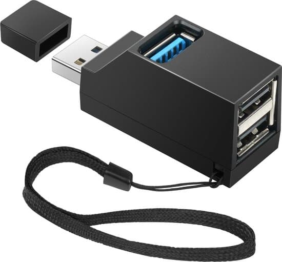 USB Hub 3.0 USB Splitter 5Gbps USB-fordeler