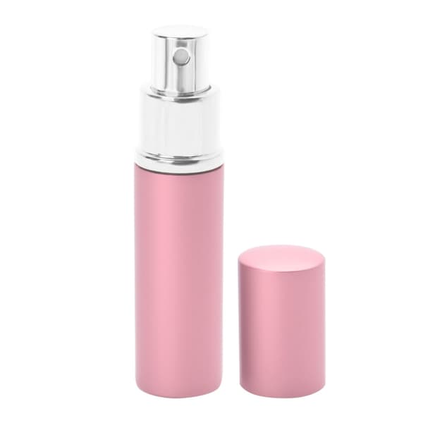 10 ml genopfyldelig parfumeflaske med pumpedispenser, pink