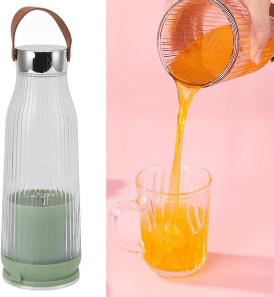 420 ml bærbar blender, USB genopladelig minijuicer