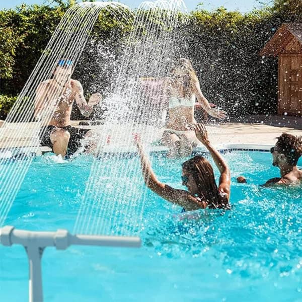 Poolvattenfall fontänsprinkler vattenfall kylande luftare tillbehör