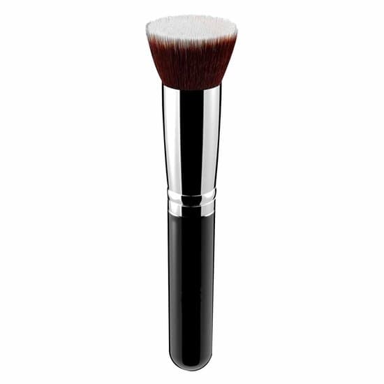 Flat-top Kabuki foundationbørste, high-end makeupbørste, polerbørste, blendingbørste, ansigtsbørste