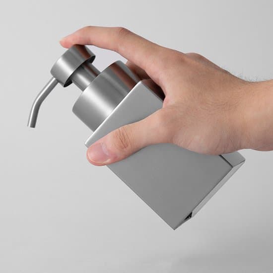 200 ml Sølv Rustfrit Stål Rustbestandig Skumsæbedispenser