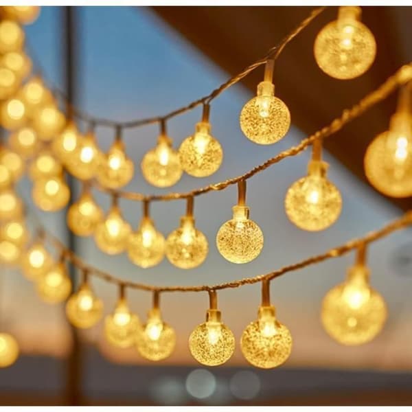 Julelys - 6 meter - 40 LED-lys - Hvid - Julepynt - Hvid Have