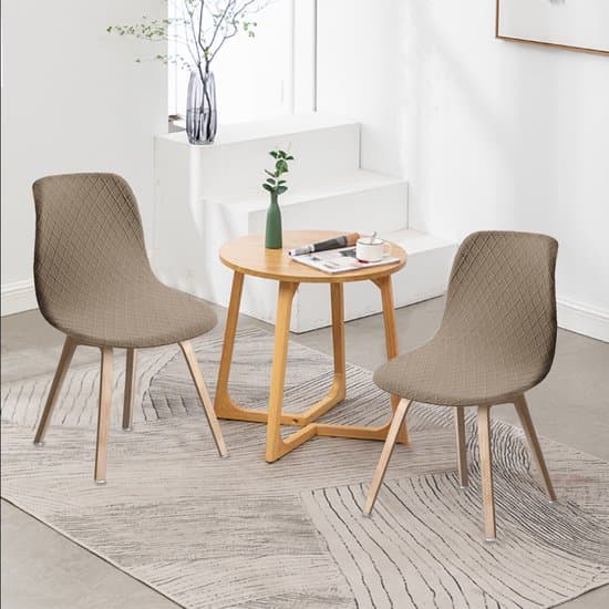 Universella stretchstolsöverdrag - 4-pack - Mörkblå