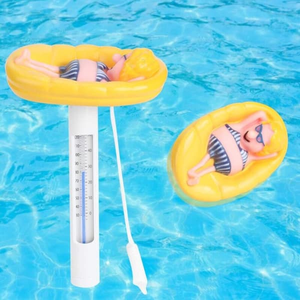 Söt hängande flytande termometer för pool