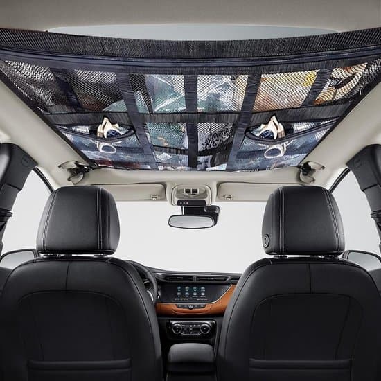 Bil/Autocamper Bagagenet - Elastisk - 90x65cm - Sort