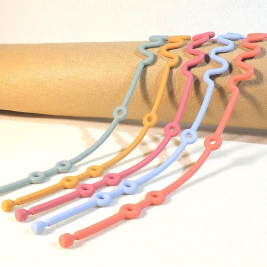 5-pack infällbara leksaks-/muggfästen - Flerfärgad