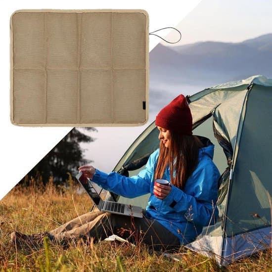 Sammenfoldelig picnic-/camping-siddehynde - Med opbevaringspose - Khaki