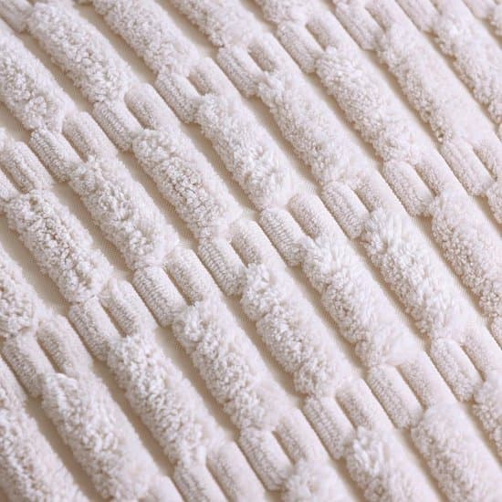 2-pack Boho manchester prydnadskuddfodral (40x40cm, beige)