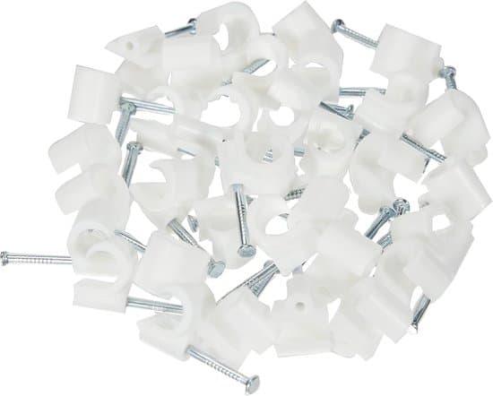 Kabelbindere - Kabelstropper - Kabelklemmer, 12 mm diameter, hvid, 100 stk.