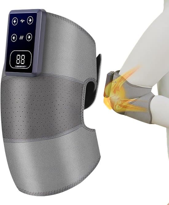 Knæledstrykmassager med varme- og vibrationsfunktioner