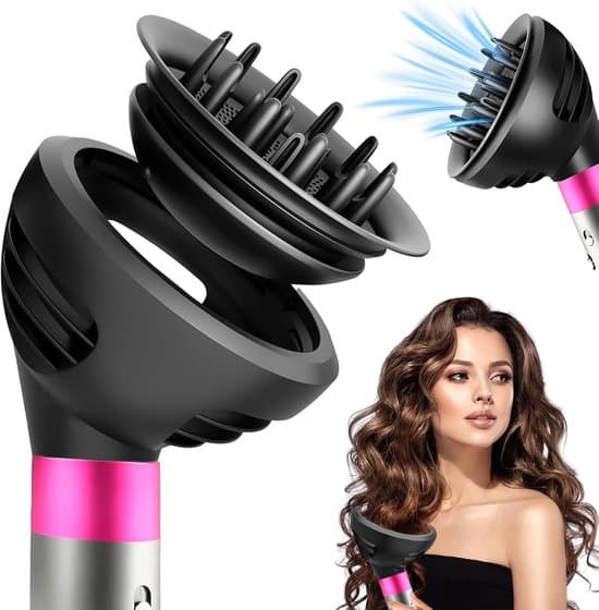 Diffusor lämplig för Dyson Airwrap HS01 HS05 HS08 – Locktillbehör