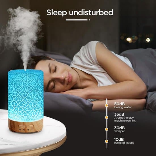 Aromaterapi Diffuser 150ml med 7 LED-farver til hjem og kontor