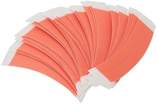 36-pack peruktejp - vattentät, orangeröd, 7,5x2,3 cm