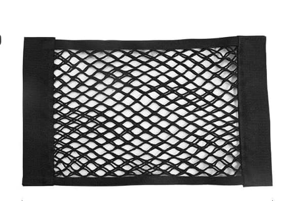 Bilopbevaringsnet - Opbevaringsnet til bagsæde - 25x40cm Sort
