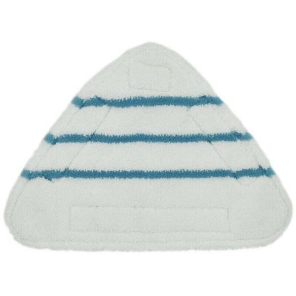 2-pack ångmopp ersättningsdynor, triangulär tvättbar mikrofiberduk ersättningspack