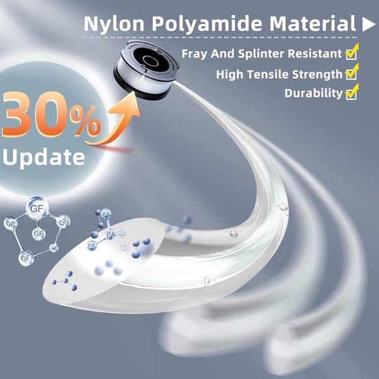 12 spoler tråd – Egnet til Black & Decker A6481 A6485, 1,65 mm