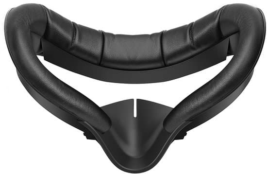 Lämplig för Meta/Oculus Quest 2 VR-headsetmask/stativ, smart tillbehör, andningsbart PU-läder.