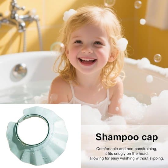Babyschampo skydd, justerbar mjuk duschmössa för småbarn