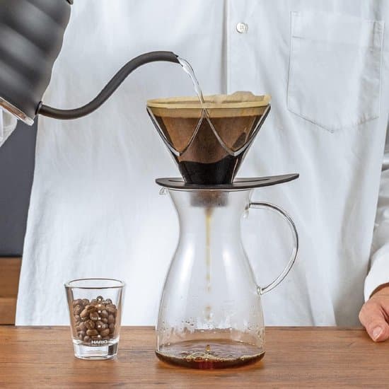 Bærbart genanvendeligt kaffefilter og holder i rustfrit stål til pour-over