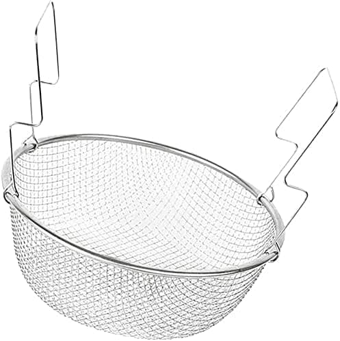 2-pack frityrkorg i rostfritt stål - 18/22CM