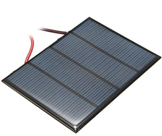 - Mini solpanel - 12 V 1,5 W - Hög effektivitet - Kompakt
