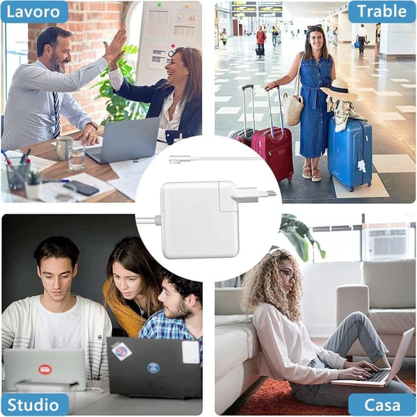 85W oplader til MacBook Pro med L-formet stik