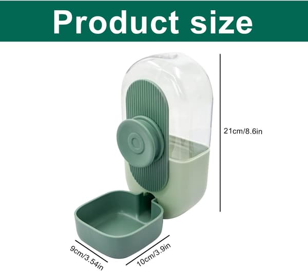 Väggmonterad automatisk vattendispenser - 800 ml