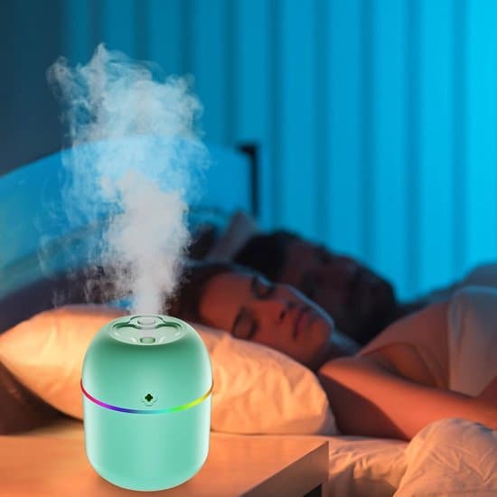 USB Mini Luftfugter, Bærbar Skrivebords Aroma Diffuser, Ultralyd, Lille Tank