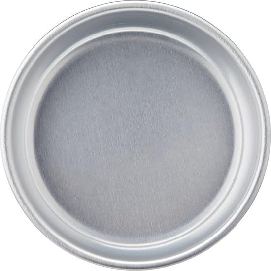 18 cm kegleformet aluminiumsbageform - med kant, 8 cm høj