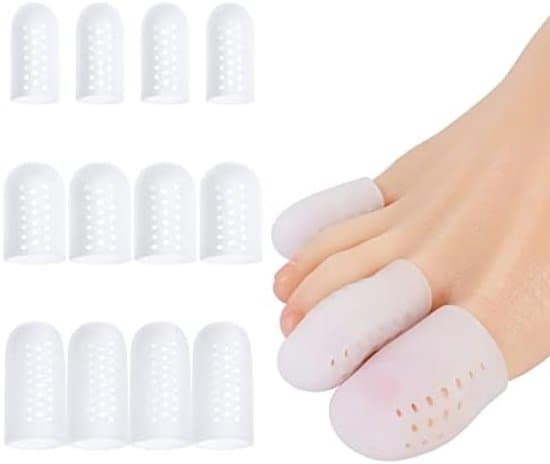 Gel nässkydd - Andningsbara tåskydd - 6 par per förpackning