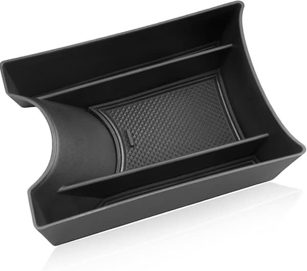 Bilens midterkonsol opbevaringsboks - 18*12*7 (CM) - Sort
