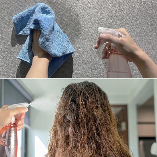 3-pack 500 ml tomma sprayflaskor, påfyllningsbara plastsprayflaskor, transparenta sprayflaskor med 2 sprayinställningar, för rengöring, växter, hår