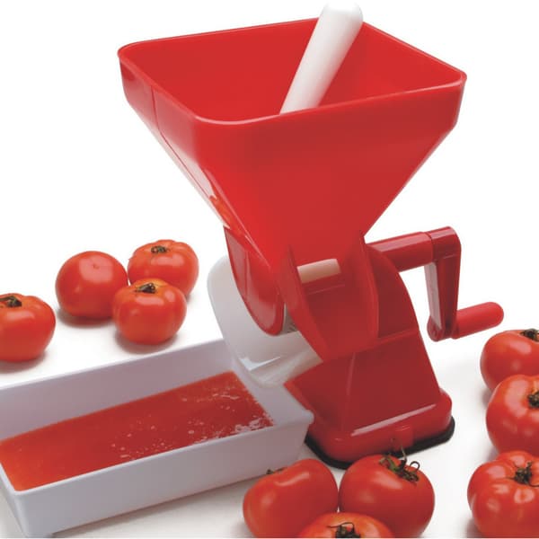 Manuell tomatjuicer, tomatsåsmaskin, tomatpress, sugfötter