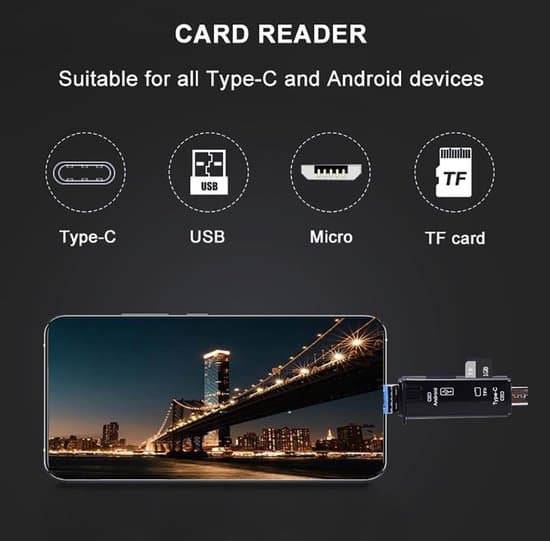 5-i-1 multifunktionel SD-kortlæser – Micro SD/TF, USB C OTG, egnet til MacBook Pro
