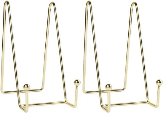 2-pack tallrik/bok/dekorativ displayställ