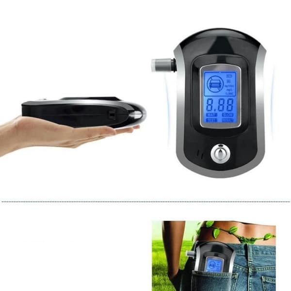 AT6000 Smart Alkoholtester med Digital LCD Åndeanalysator