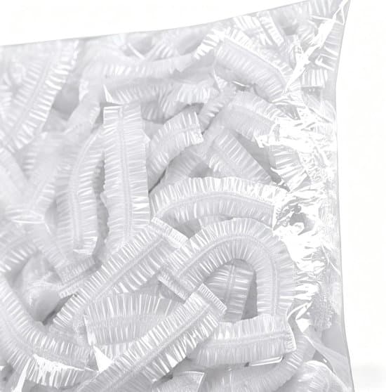 Matförvaringslock, PE-material, 100-pack, töjbara skålskydd